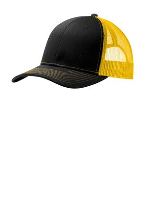 Snapback Trucker Cap - Black / Gold