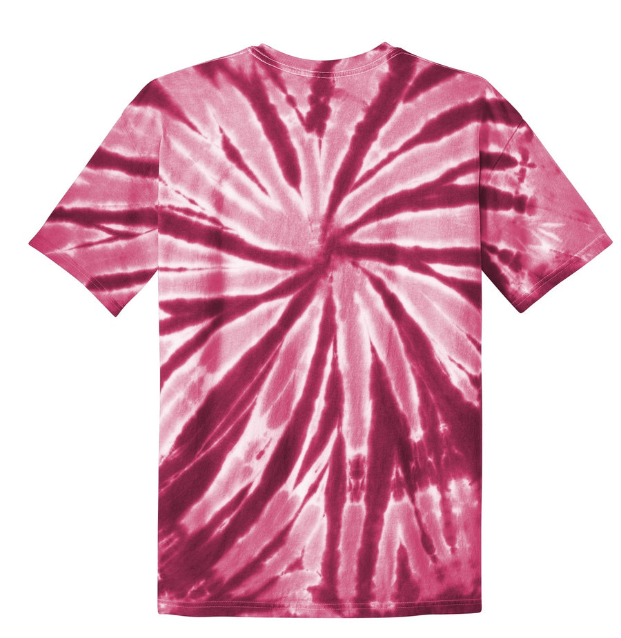 Unisex Tie-Dye Tee - Maroon