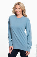 Unisex Heavyweight RS Long-Sleeve T-Shirt - Ice Blue