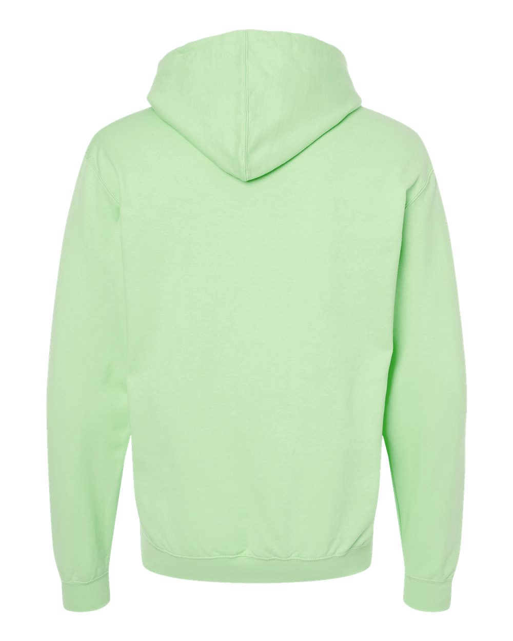Unisex Fleece Pullover Hoodie - Neo Mint
