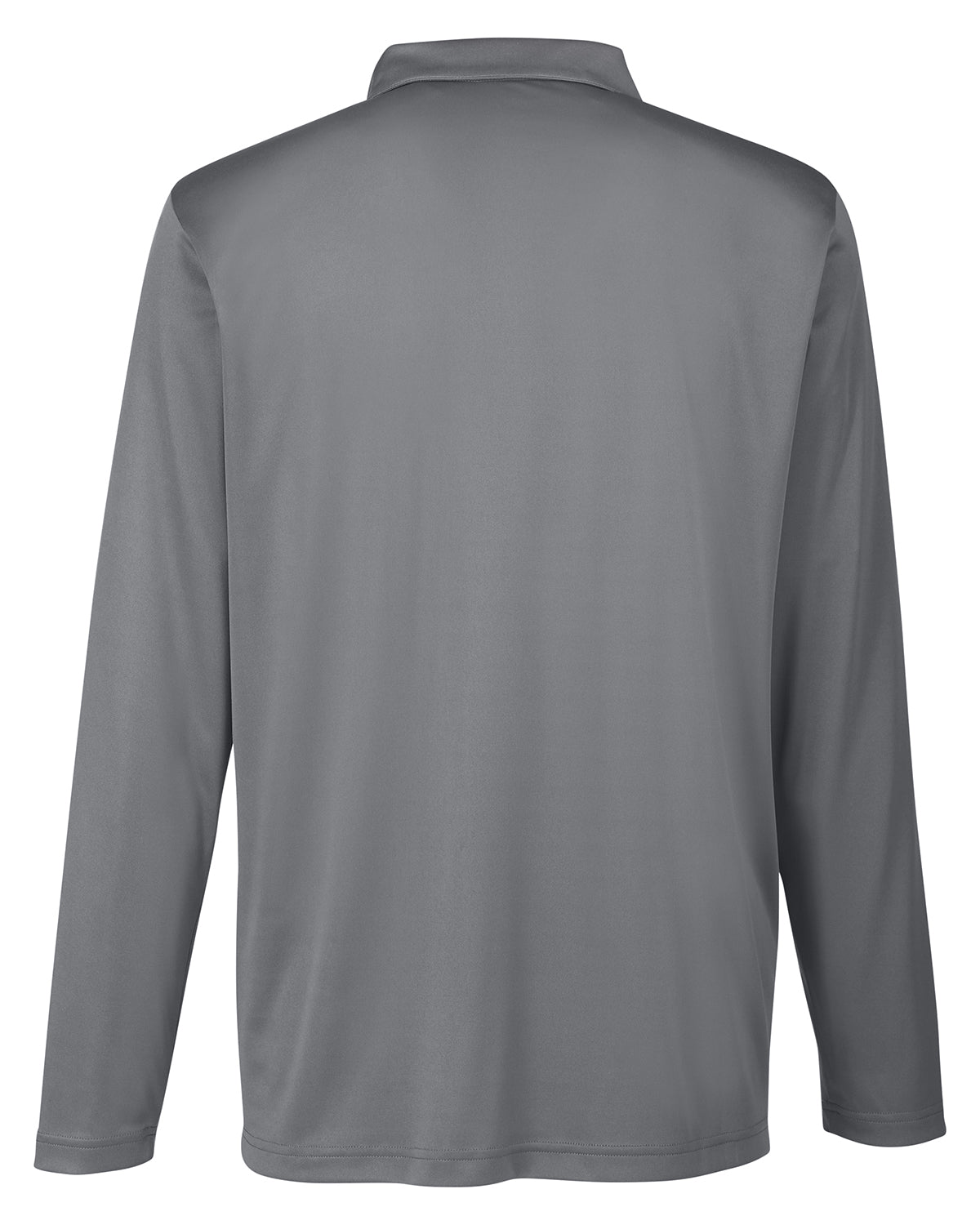 Men's Zone Performance Long Sleeve Polo - Sport Graphite