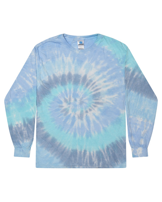 Unisex 100% Cotton Long-Sleeve T-Shirt - Lagoon