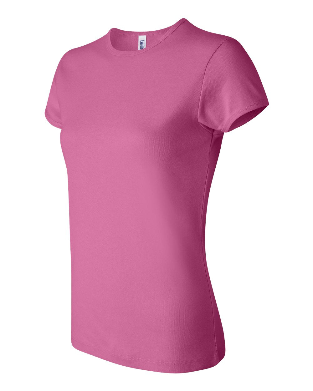 Women's Baby Rib Short-Sleeve T-Shirt - Very Pink