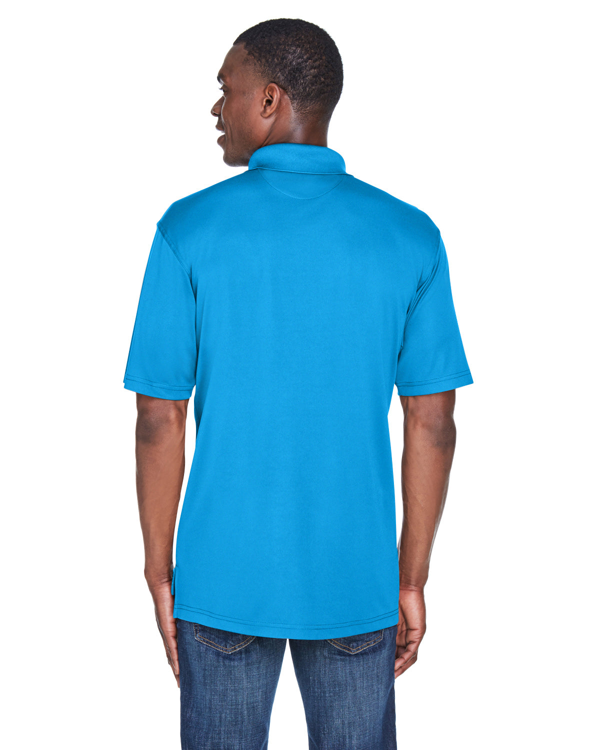 Men's Cool & Dry Sport Performance Interlock Polo - Sapphire
