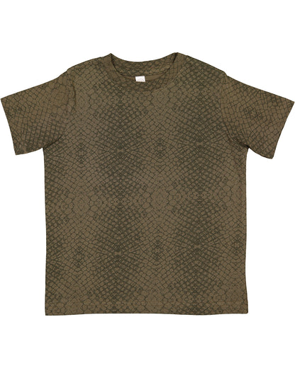 Toddler Fine Jersey T-Shirt - Green Reptile