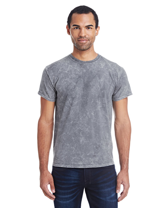 Unisex 100% Cotton Vintage Wash T-Shirt - Mineral Gray