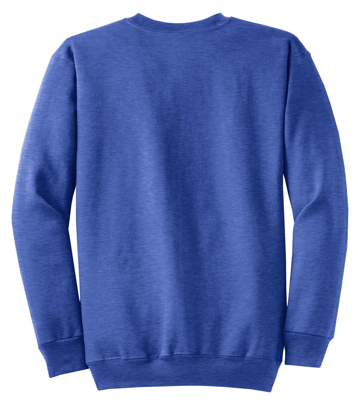 Unisex Core Fleece Crewneck Sweatshirt - Heather Royal