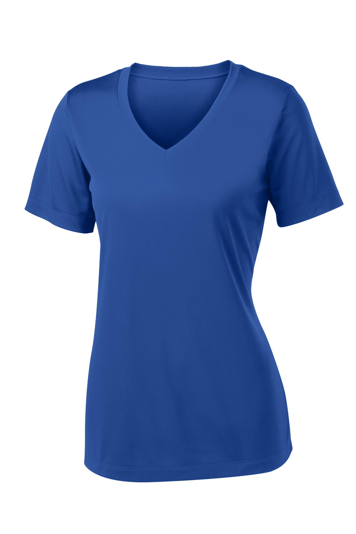 Women's PosiCharge Competitor V-Neck Tee - True Royal