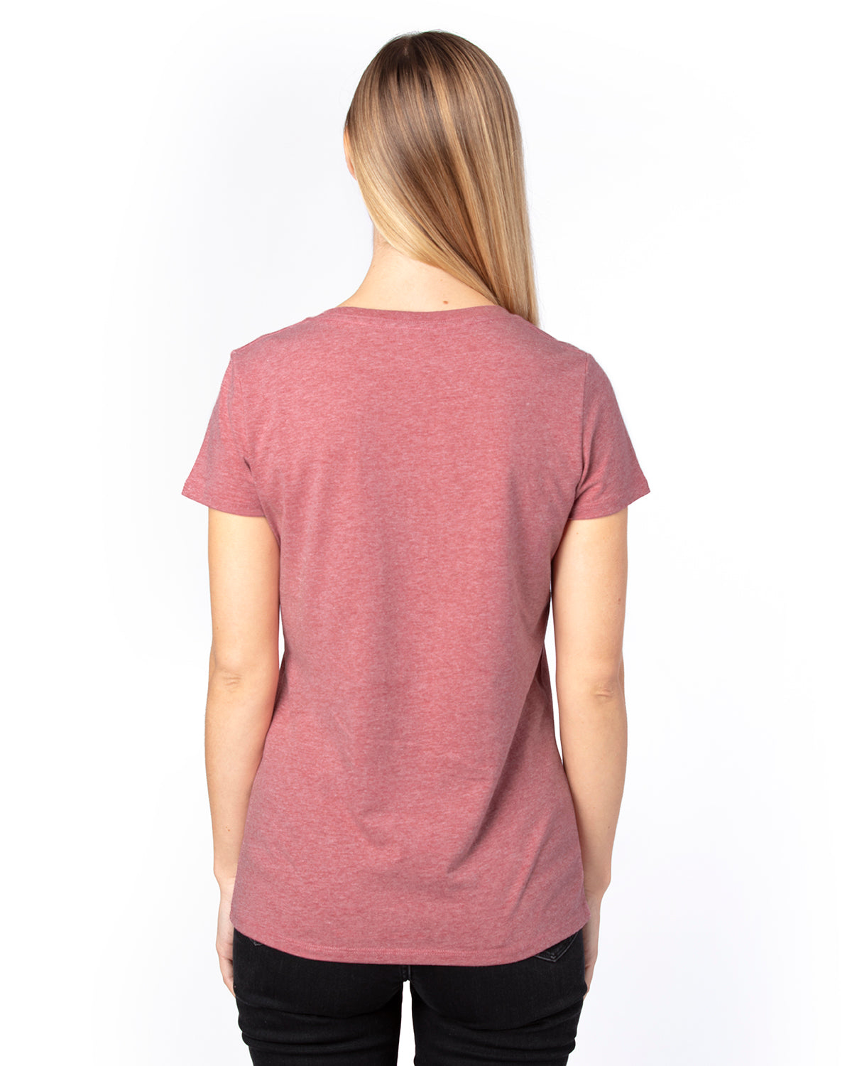 Women's Ultimate V-Neck T-Shirt - Maroon Heather