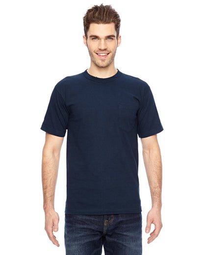 Unisex 100% Cotton Pocket T-Shirt - Navy