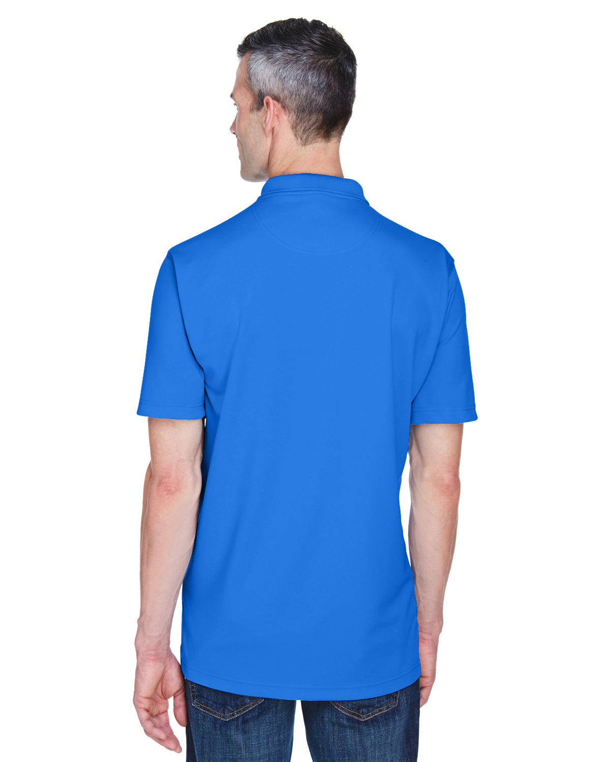 Men's Cool & Dry Stain-Release Performance Polo - Royal