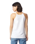 Women's Slub Sporty Tank - White