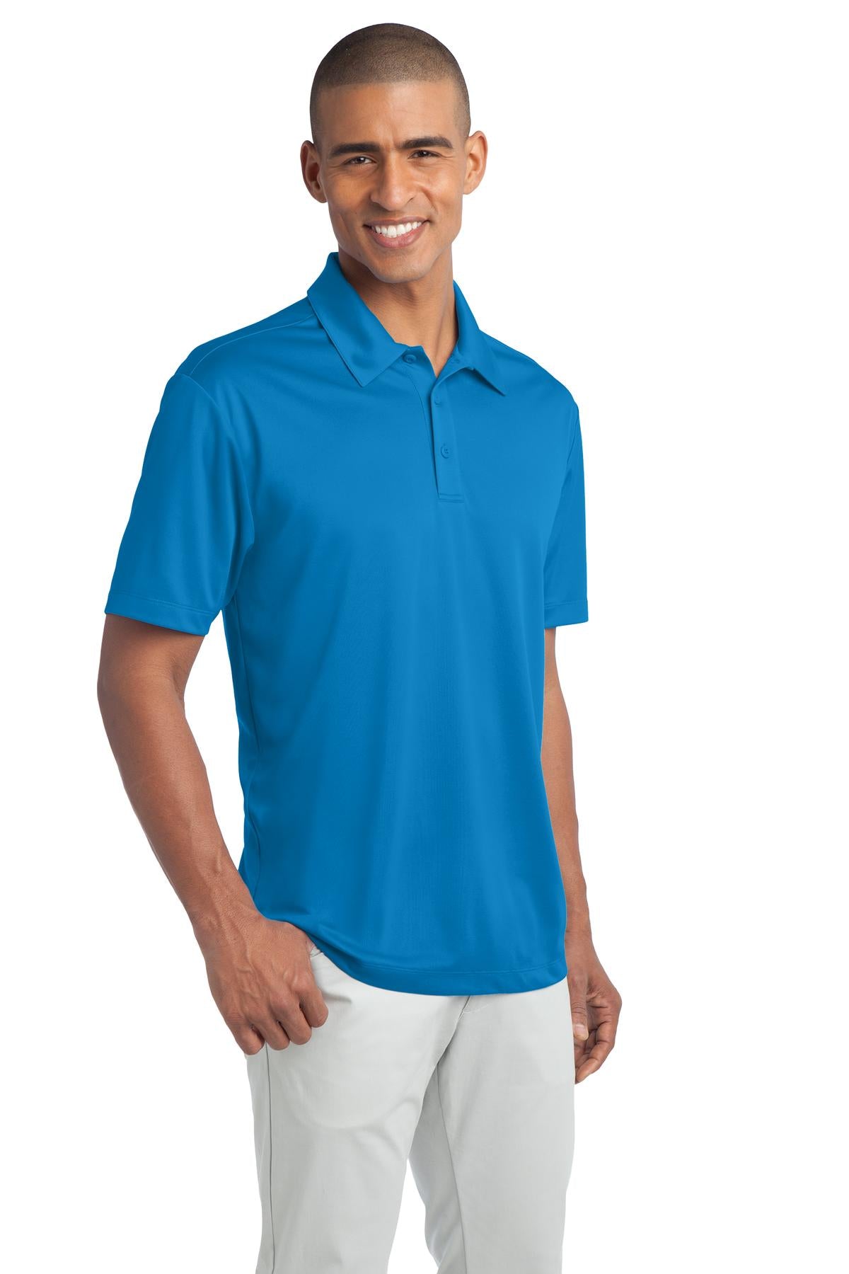 Unisex Silk Touch Performance Polo - Brilliant Blue