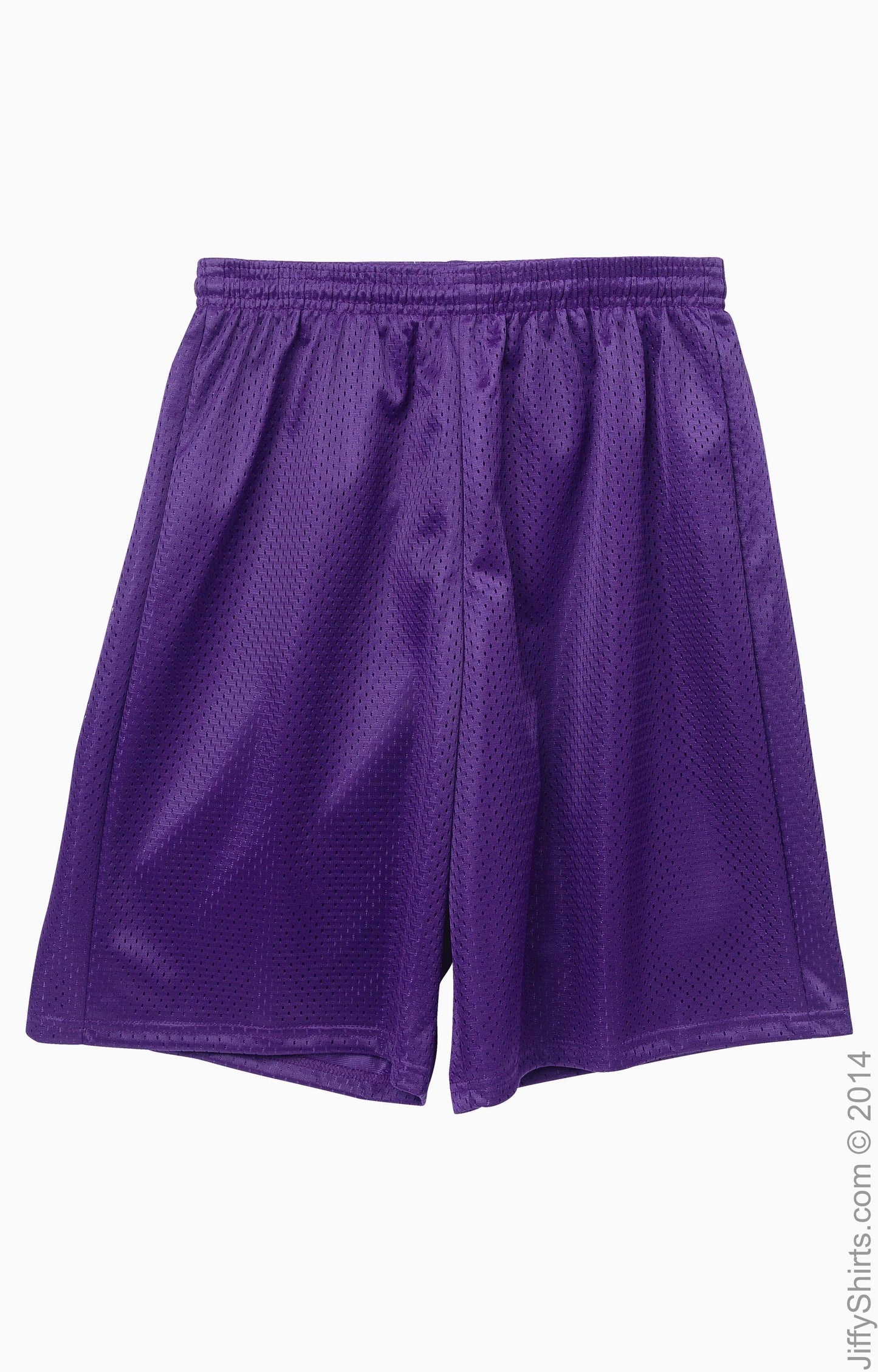 Unisex Nine Inch Inseam Mesh Short - Purple