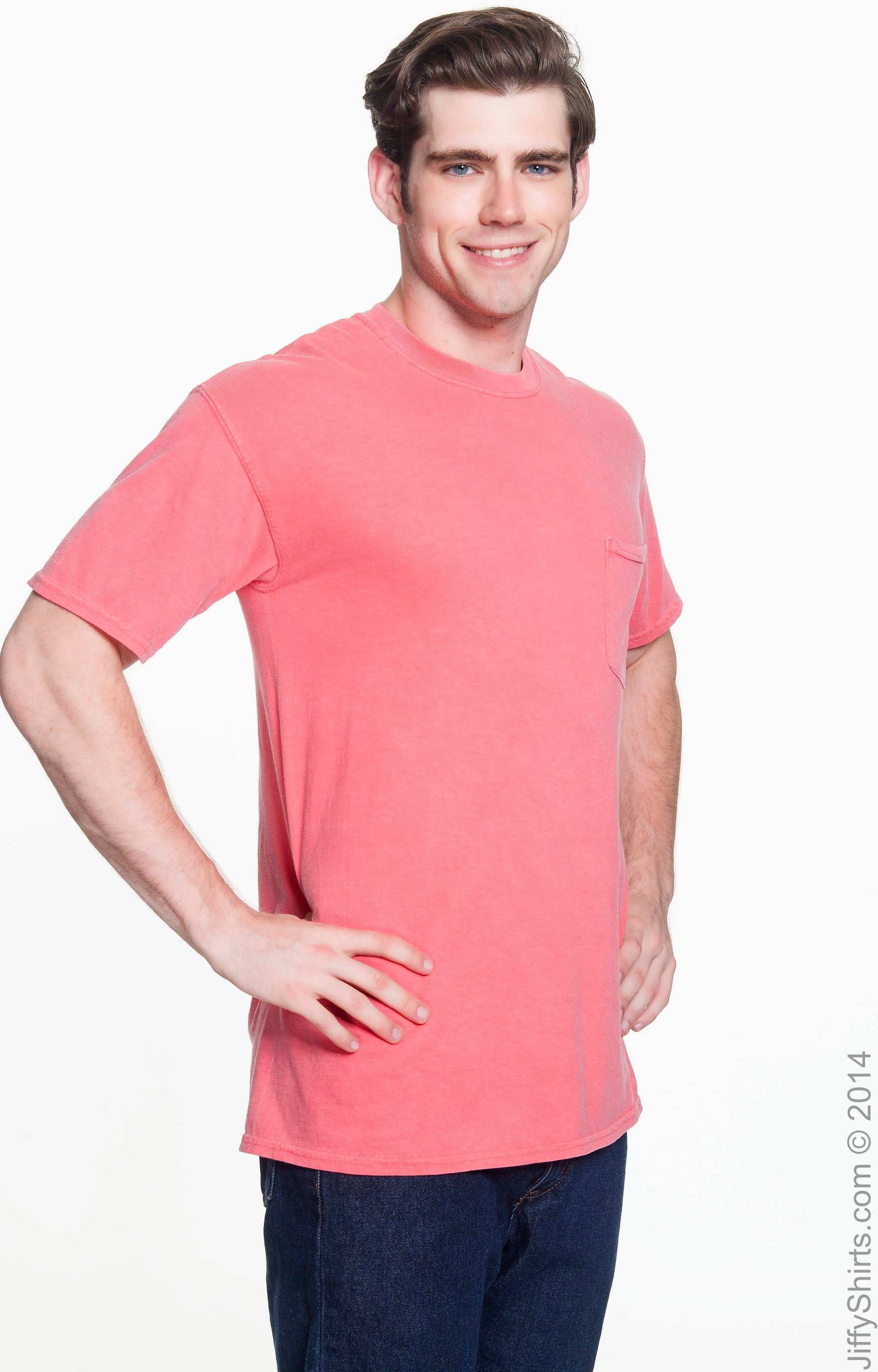 Unisex Heavyweight RS Pocket T-Shirt - Watermelon