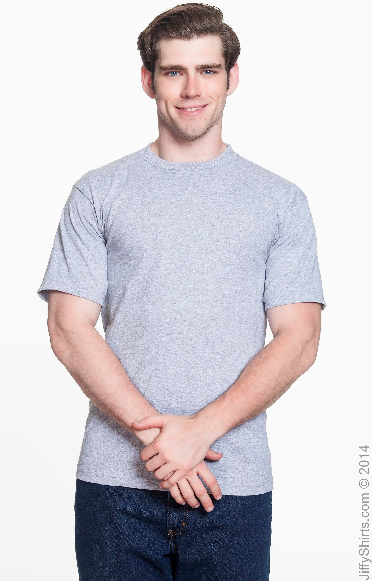 Unisex 100% Cotton T-Shirt - Dark Ash