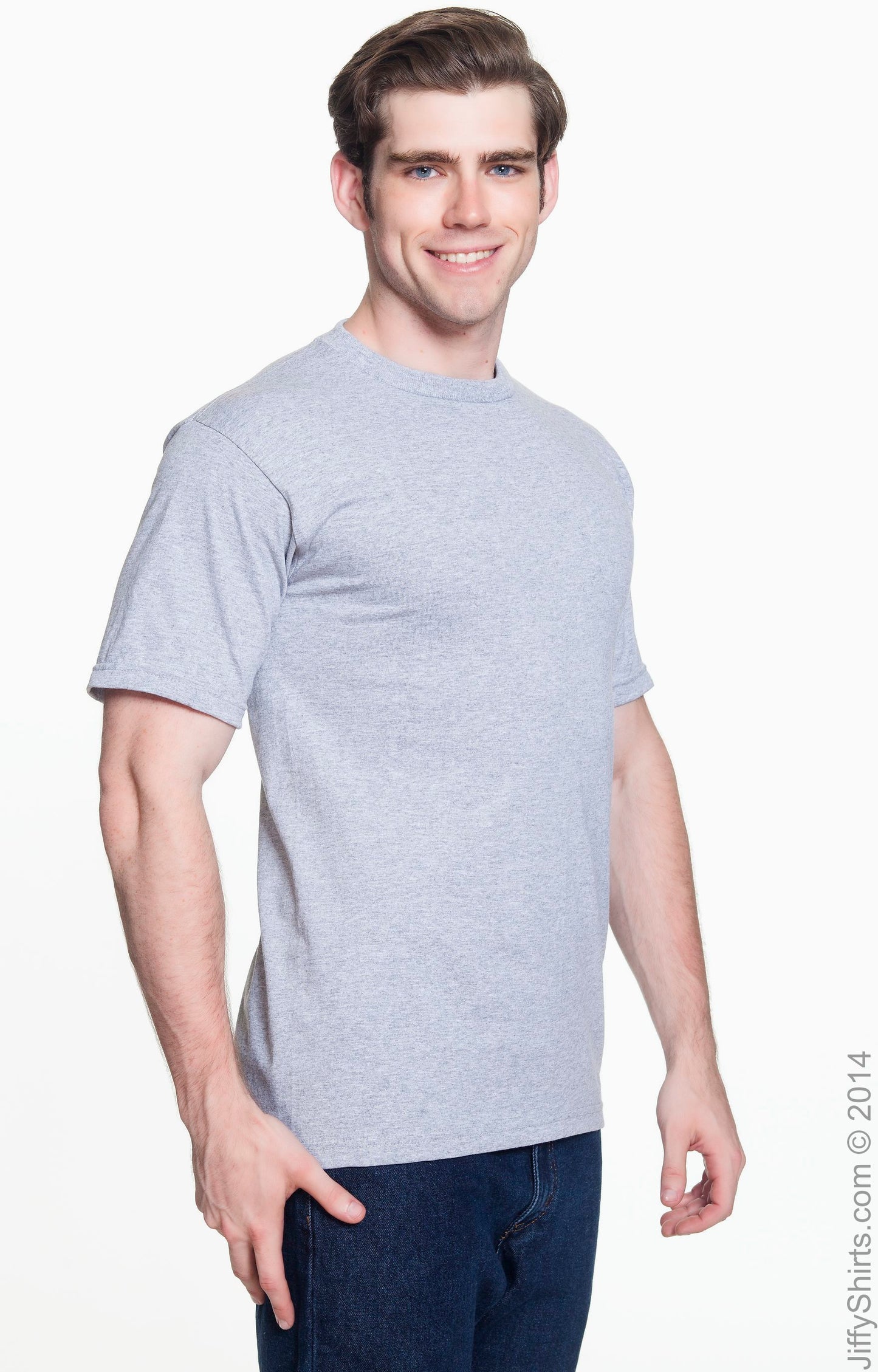 Unisex 100% Cotton T-Shirt - Dark Ash