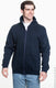 Bayside BA900 - Unisex 80% cotton/20% polyester Full-Zip Hoodie - Navy