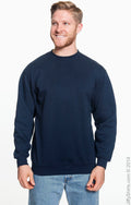 Unisex 80/20 Heavyweight Crewneck Sweatshirt - Navy