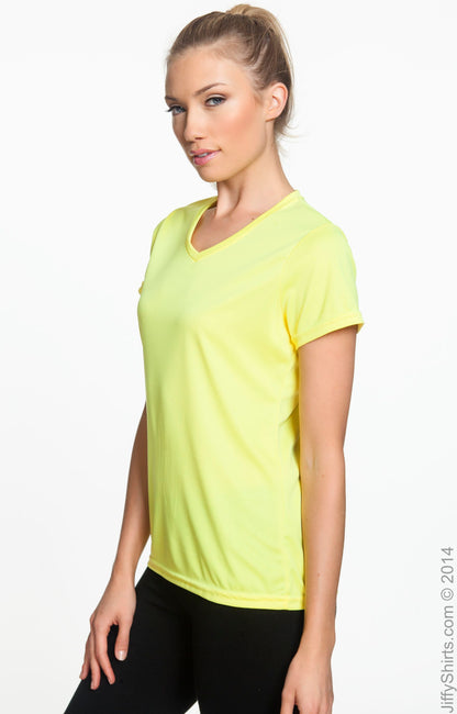 Women's Wicking T-Shirt - Power Yellow