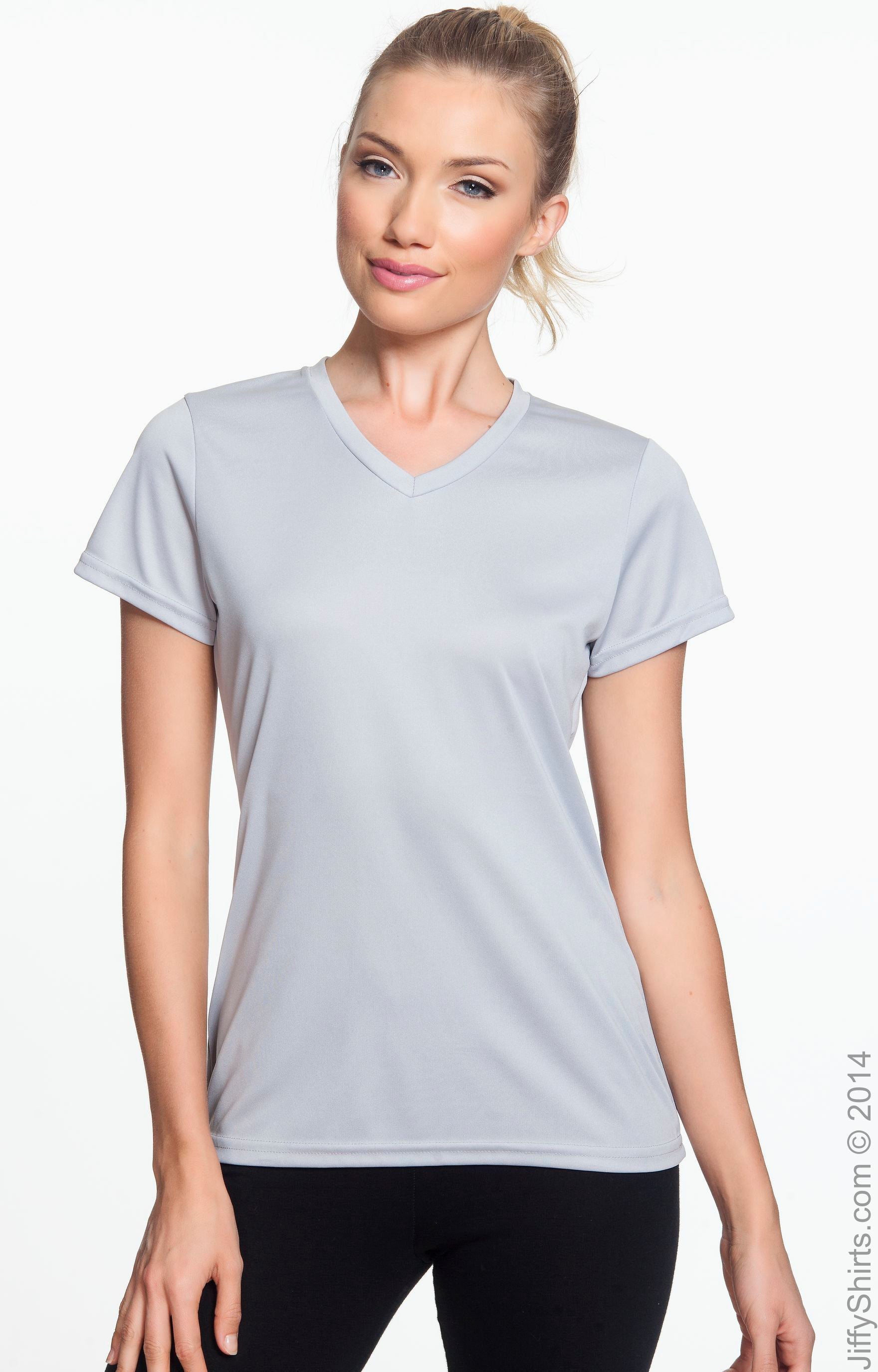 Women's Wicking T-Shirt - Silver