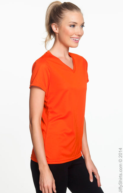Women's Wicking T-Shirt - Orange