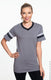 Augusta Sportswear 360 - Unisex Sleeve Stripe Jersey - Graphite / Black / White