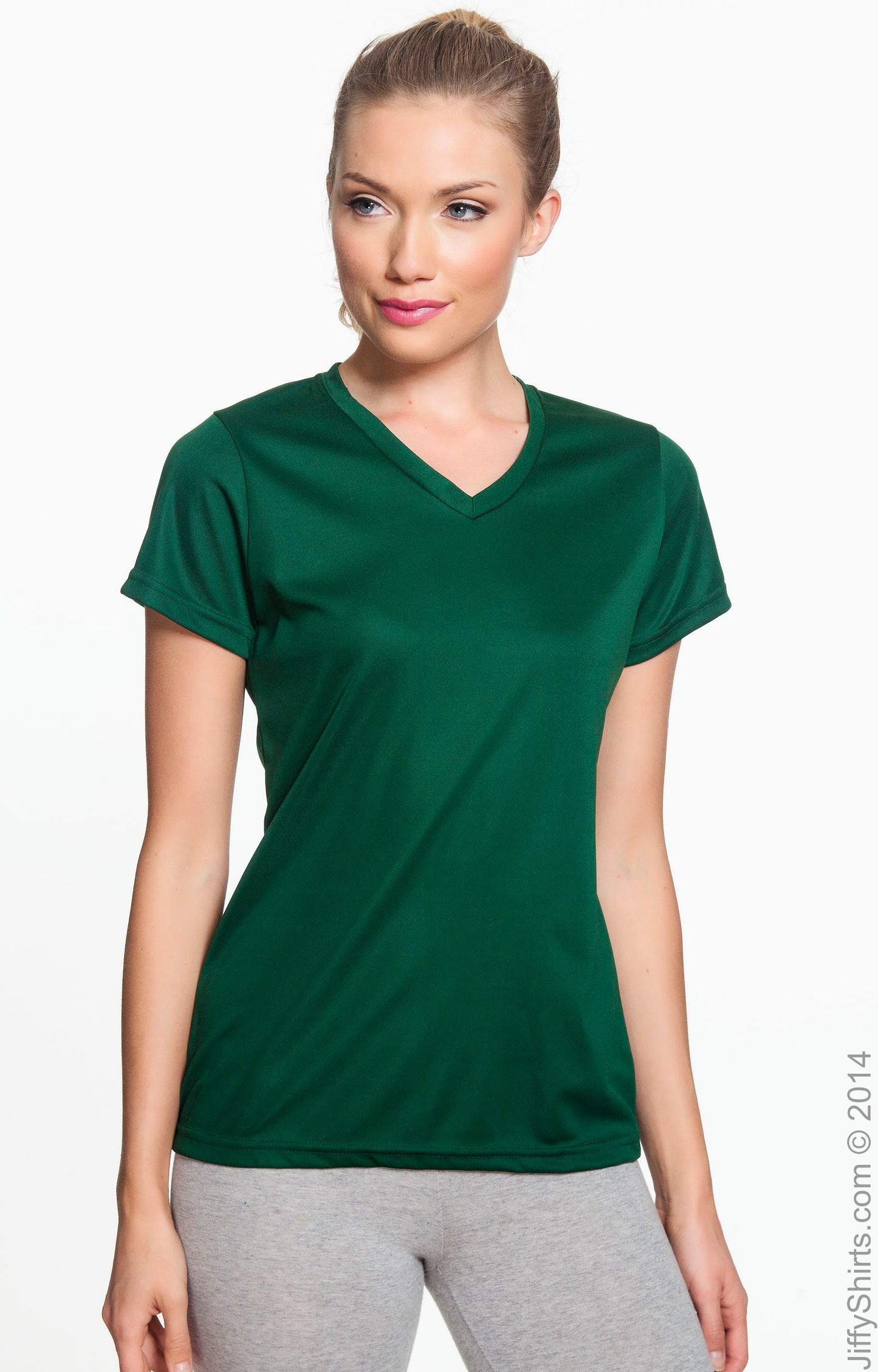 Women's Wicking T-Shirt - Dark Green