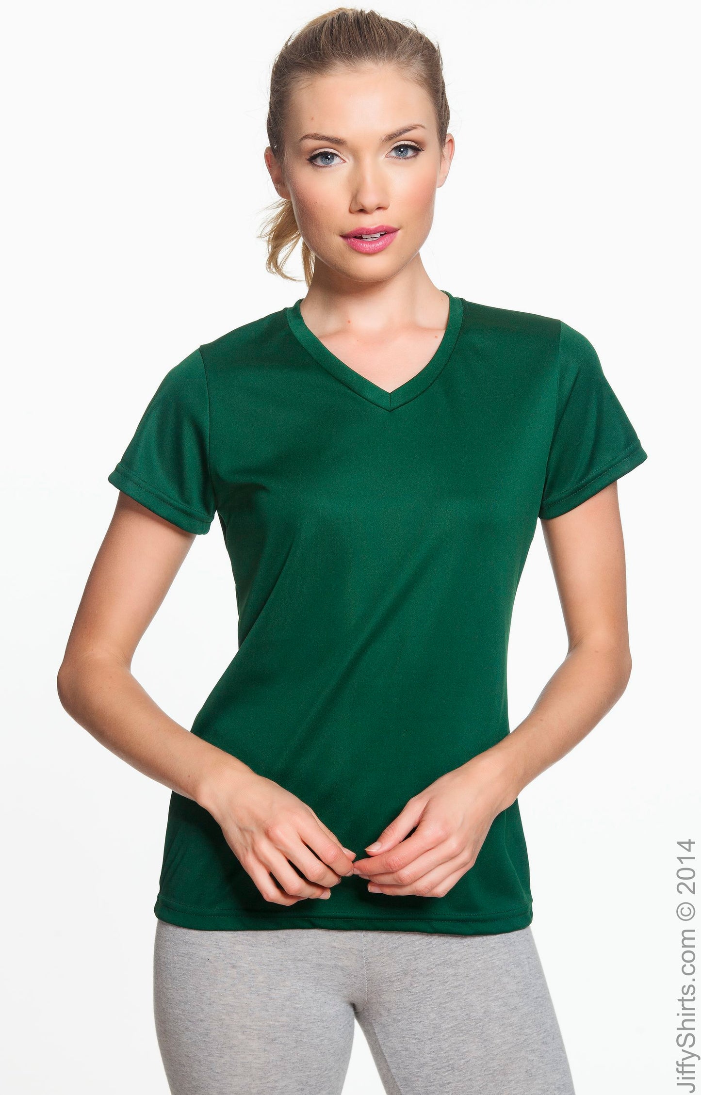 Women's Wicking T-Shirt - Dark Green