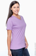 Women's Premium Jersey V-Neck T-Shirt - Lavender