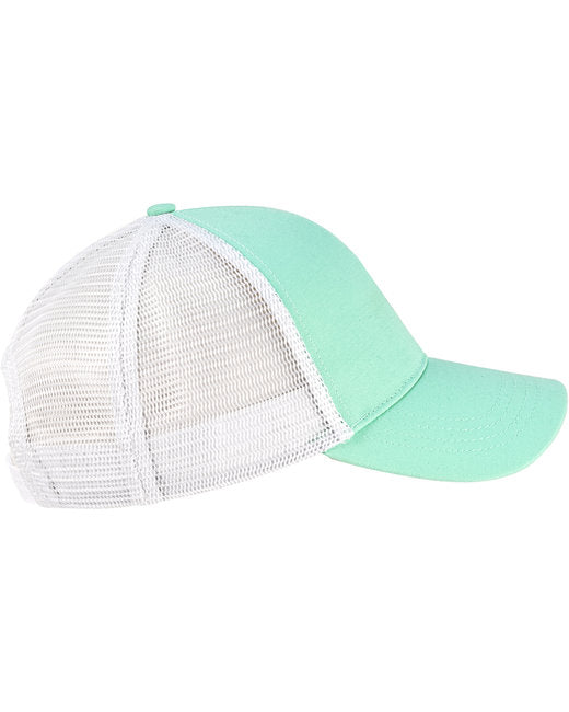 Eco Trucker Organic/Recycled Hat - Mint / White
