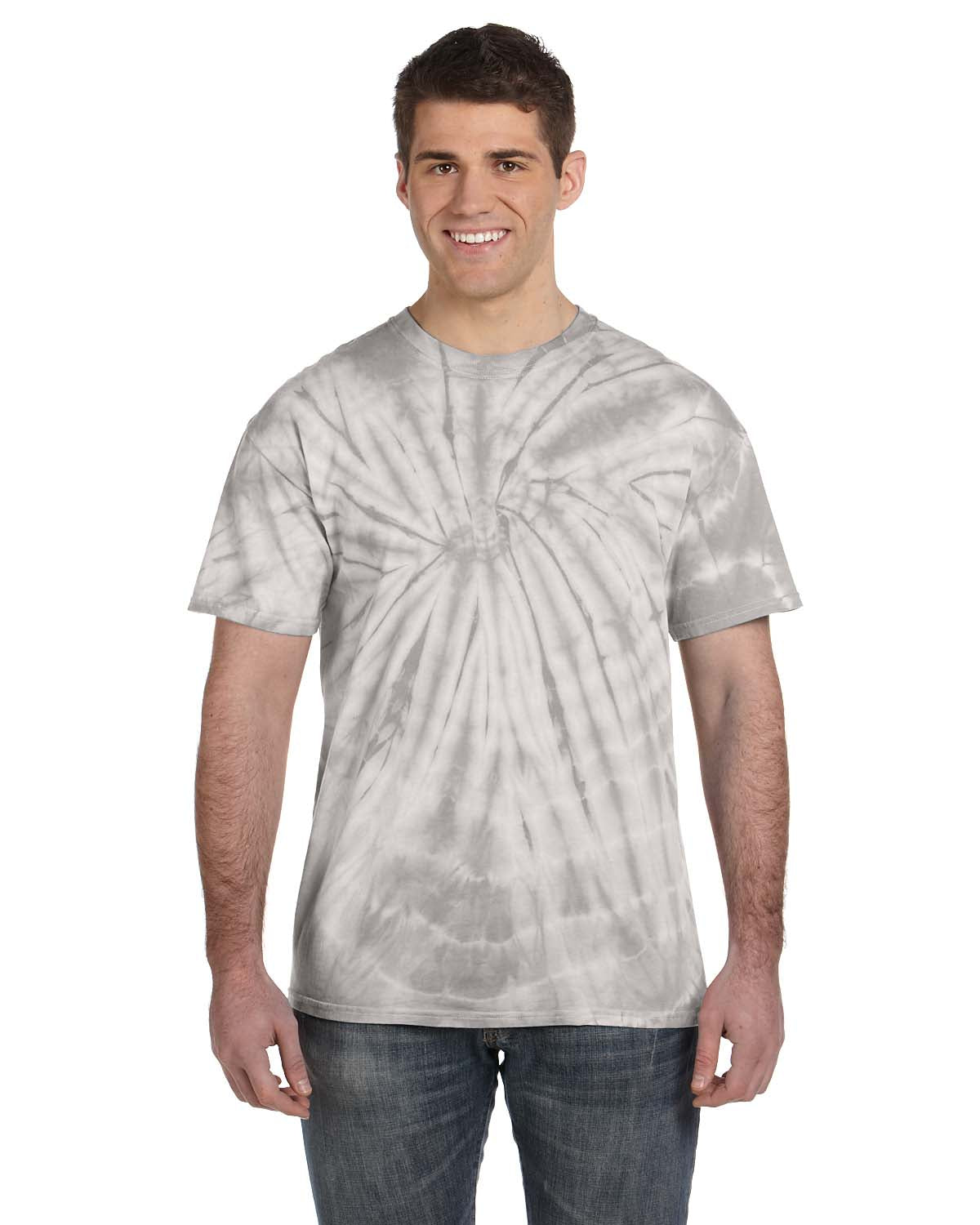 Unisex 100% Cotton Spider T-Shirt - Spider Silver