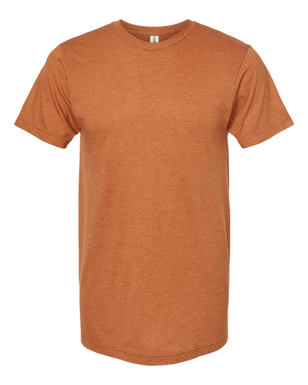 Unisex Fine Jersey Tee - Heather Rust