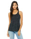 Bella + Canvas B8800 - Women's Flowy Racerback Tank - Black Marble