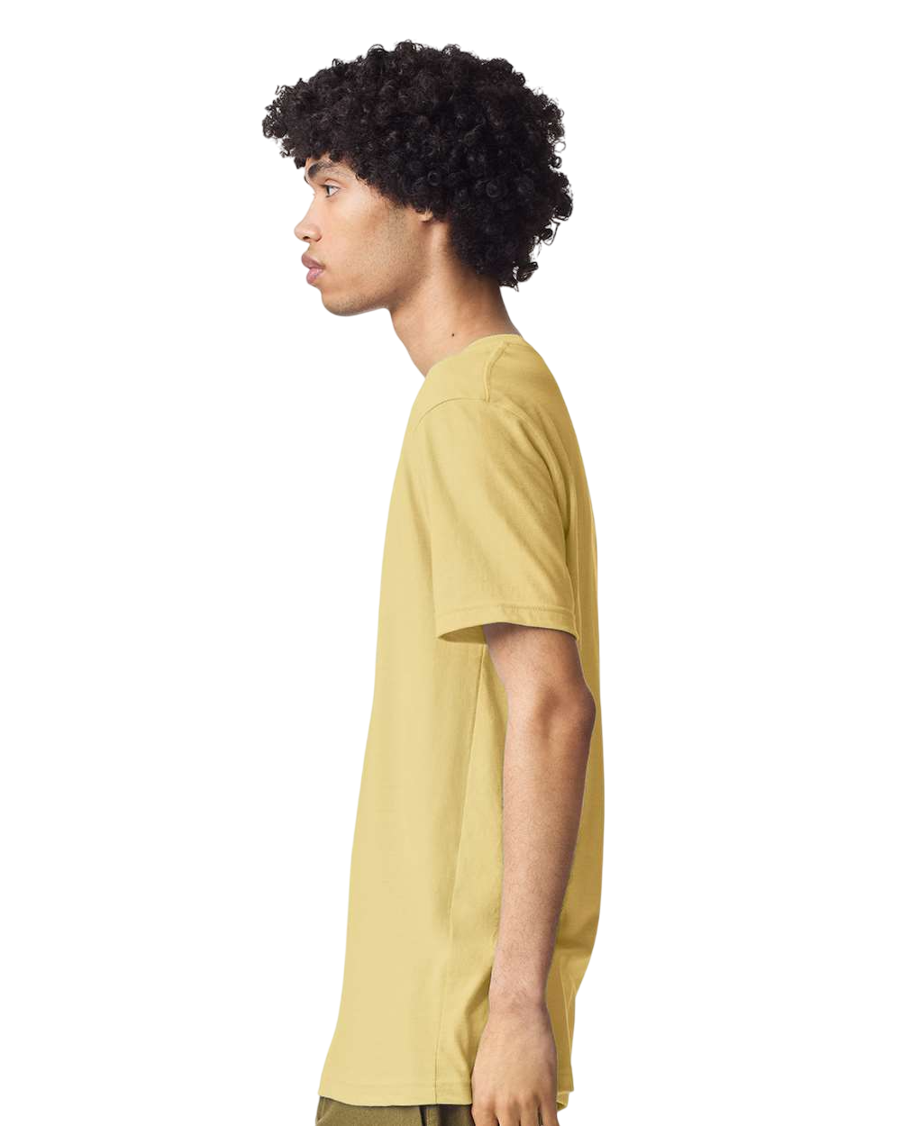 Unisex CVC T-Shirt - Heather Yellow