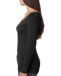 Women's Triblend Long-Sleeve Scoop - Vintage Black