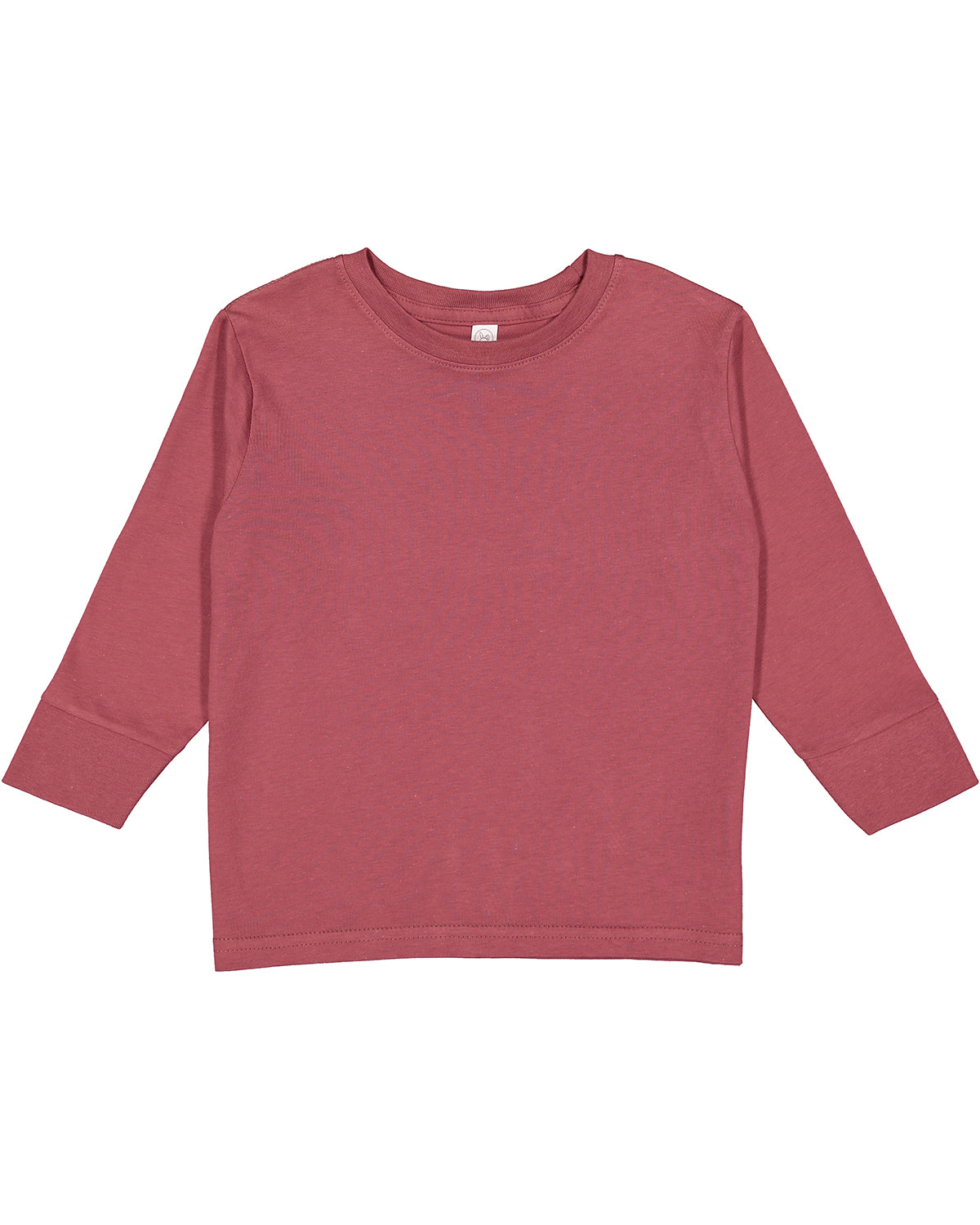 Toddler Long-Sleeve Fine Jersey T-Shirt - Rouge