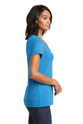 Women's Very Important Tee V-Neck - Heather Bright Turquoise