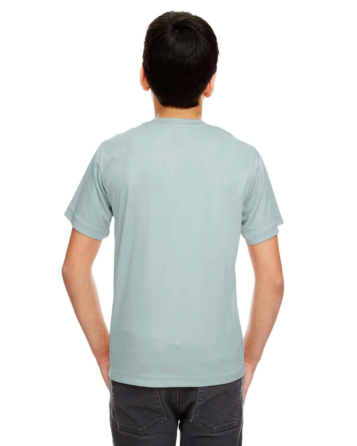 Youth Cool & Dry Sport Performance Interlock T-Shirt - Gray