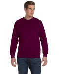 Unisex DryBlend® 50/50 Fleece Crew - Maroon
