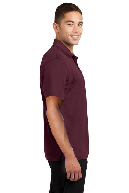 Men's Micropique Sport-Wick Polo - Maroon