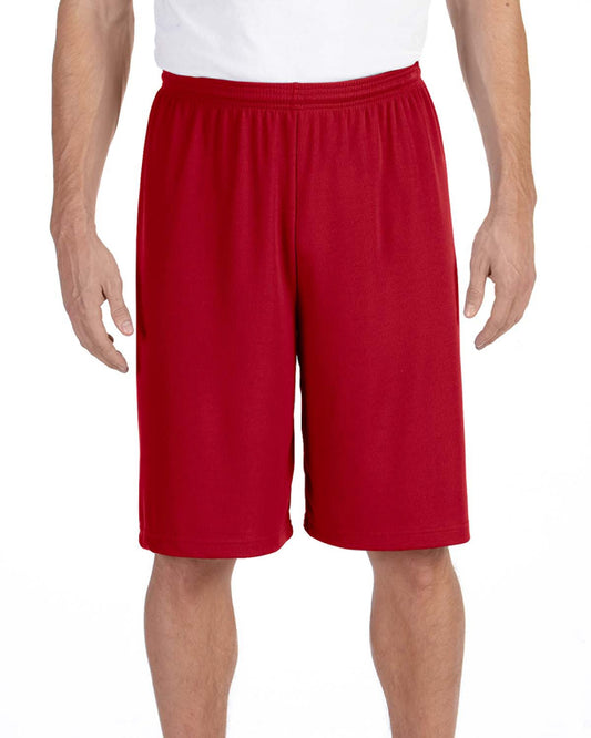 Unisex Mesh 11" Short - Sport Red