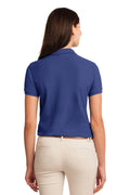 Women's Silk Touch Polo - Med Blue
