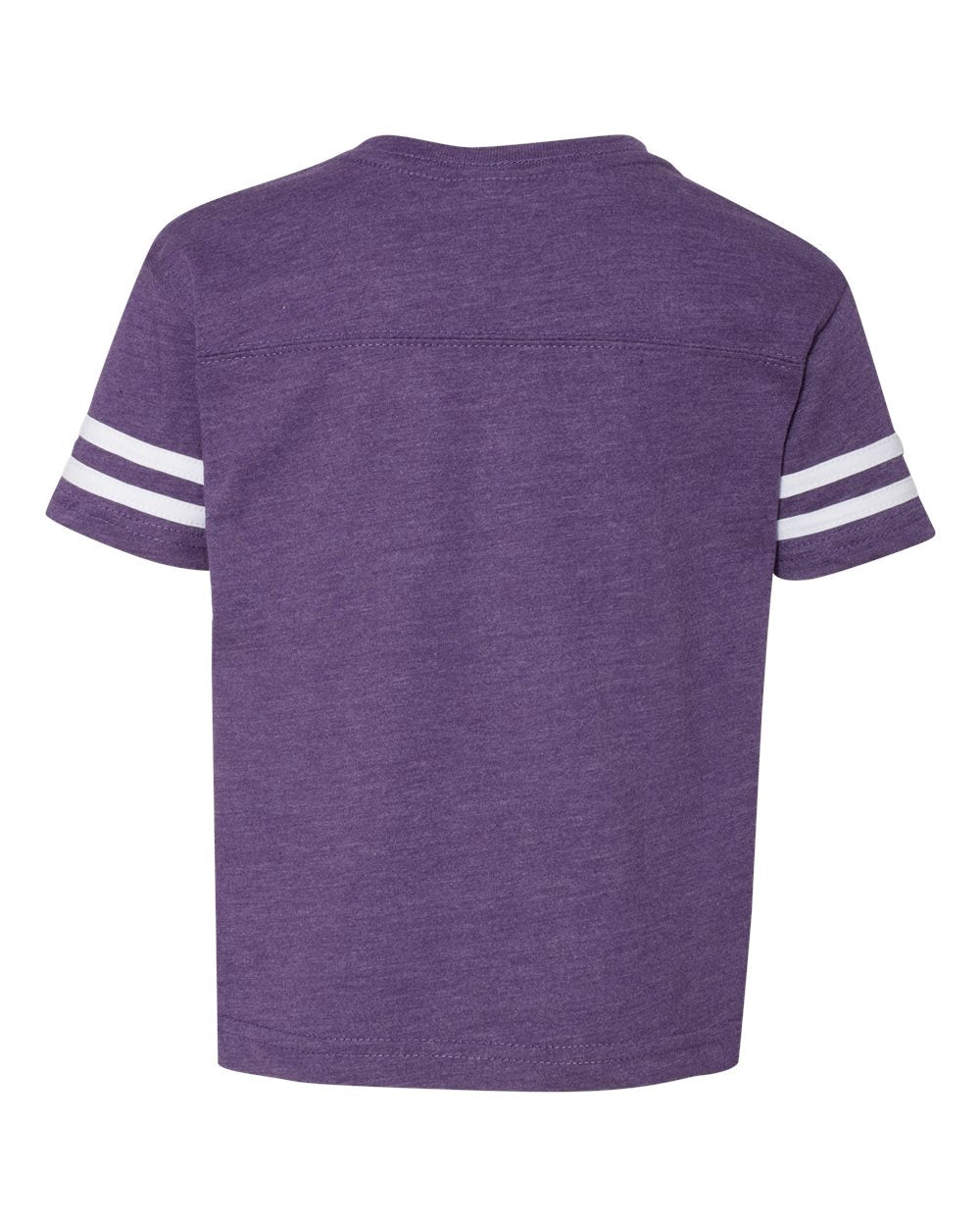 Toddler Football T-Shirt - Vintage Purple / Blend White
