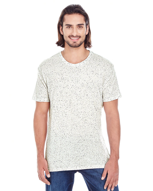 Men's Triblend Fleck Short-Sleeve T-Shirt - Cream Fleck