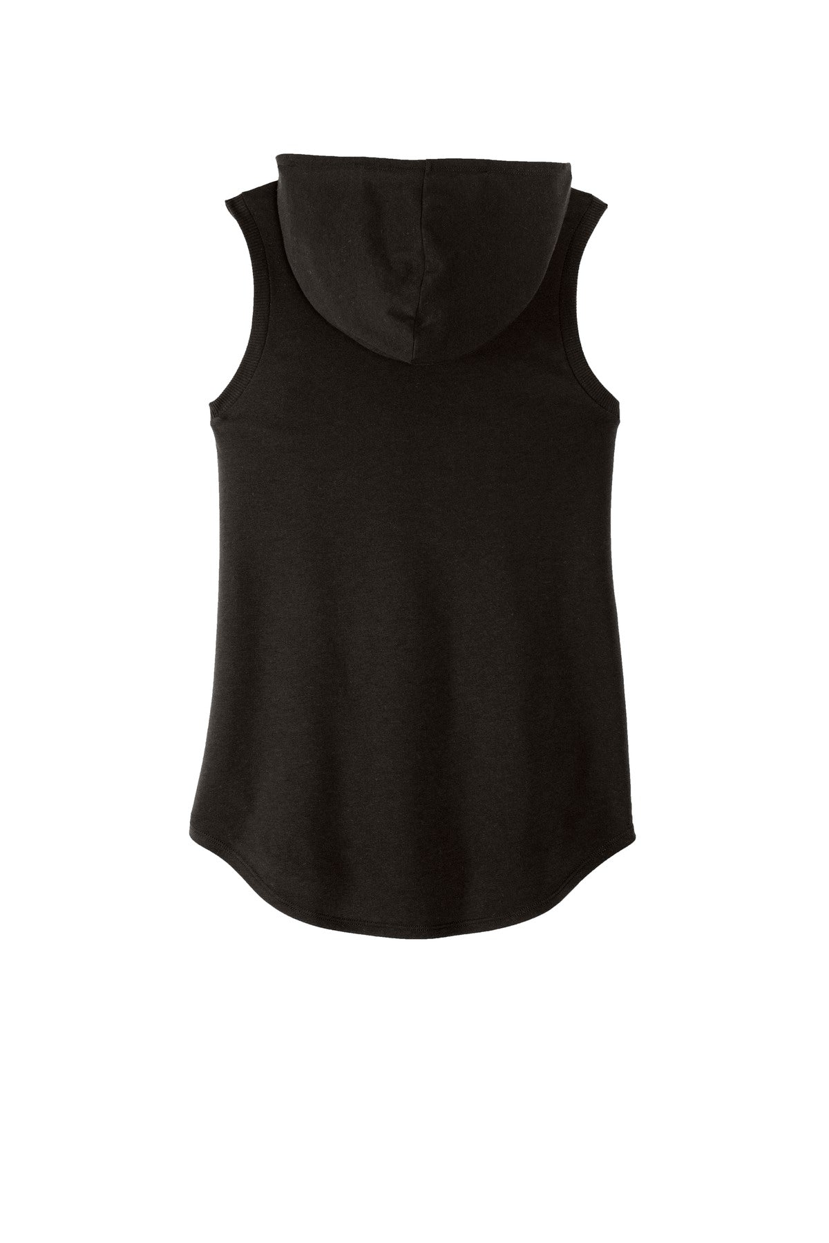 Women's Perfect Tri Sleeveless Hoodie - Black