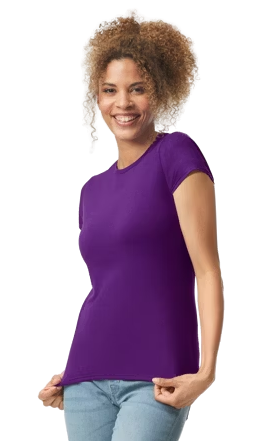 Women's Softstyle® Fitted T-Shirt - Purple