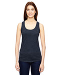 Women's Triblend Racerback Tank - Heather Navy