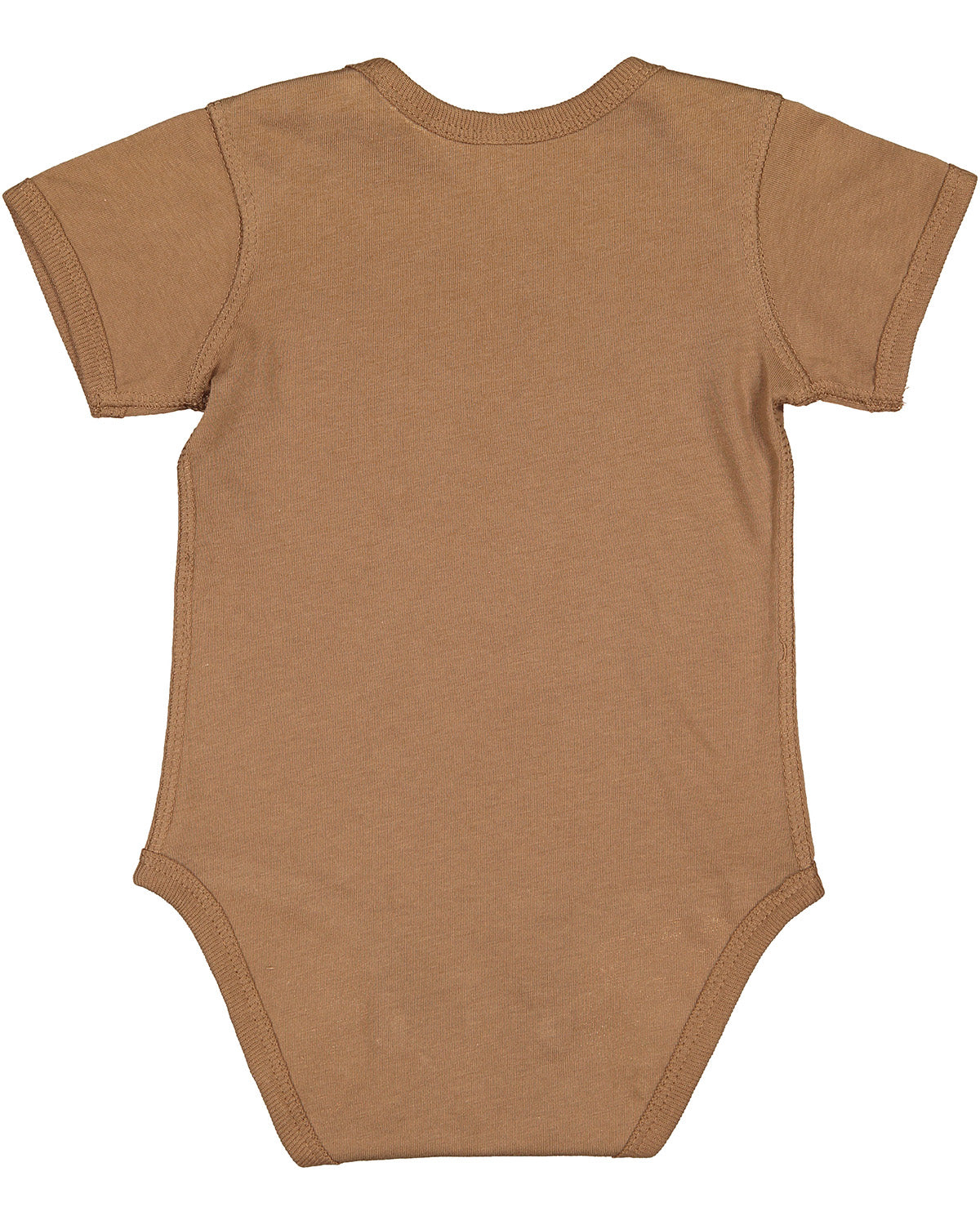 Infant Fine Jersey Bodysuit - Coyote Brown
