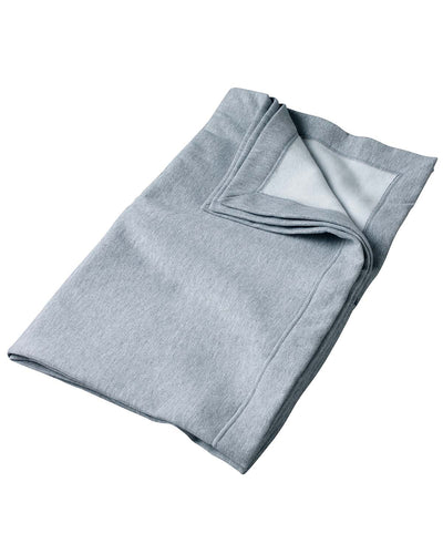 DryBlend® 9 oz. Fleece Stadium Blanket - Sport Gray